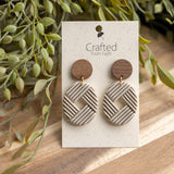 Woven Earth Dangles