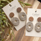 Woven Earth Dangles