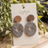 Woven Earth Dangles