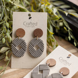 Woven Earth Dangles