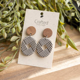 Woven Earth Dangles