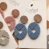 Woven Earth Dangles