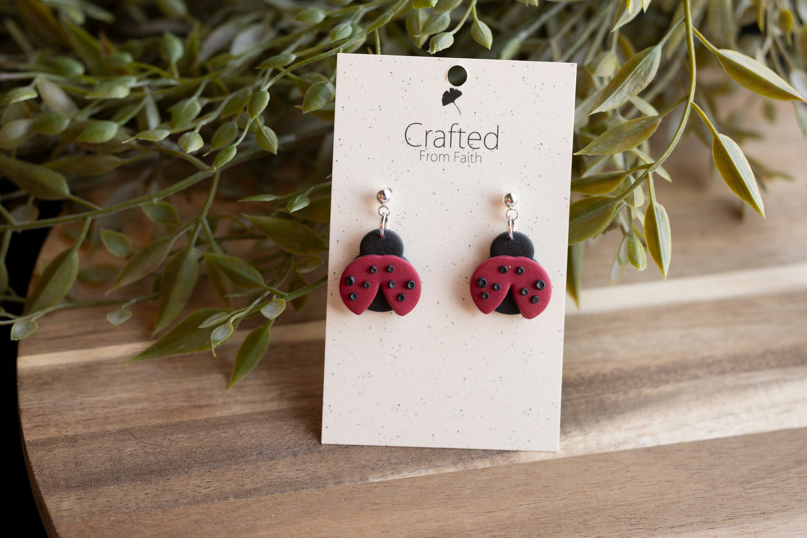 Ladybug Dangles