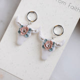 Boho Bull Dangles