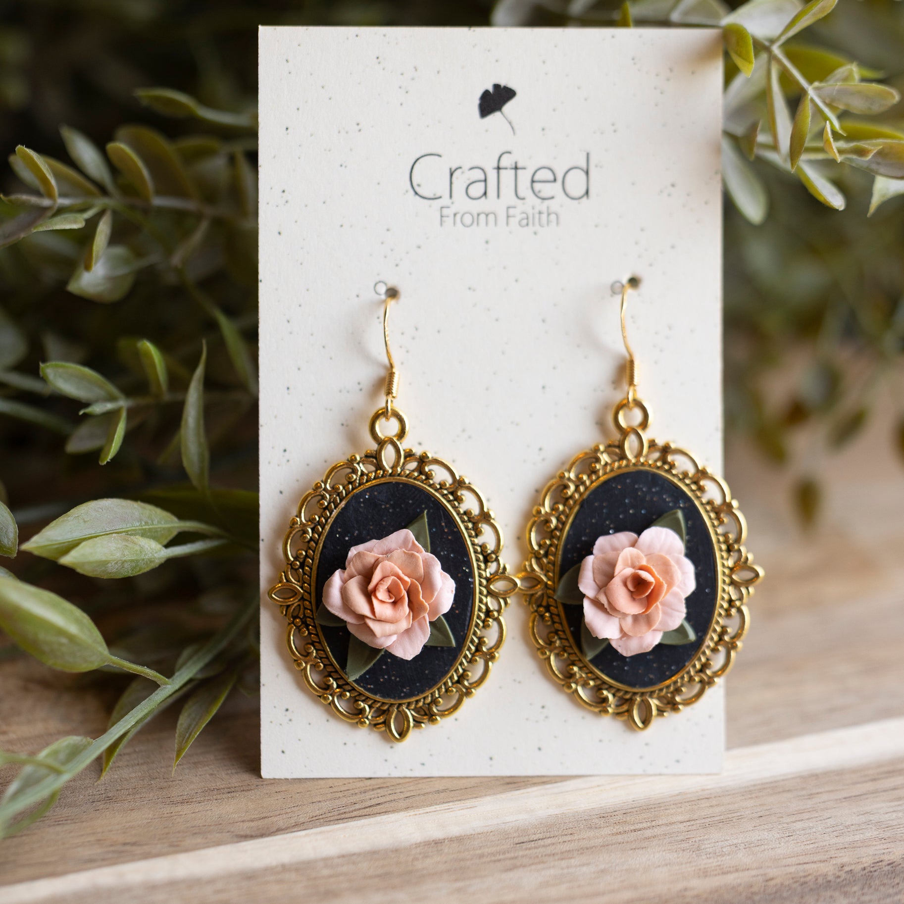 Victorian Rose Cameos