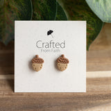 Autumn Acorn Studs