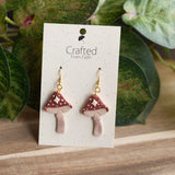 Moonlit Toadstool Dangles