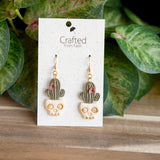 Desert Skull Garden Dangles