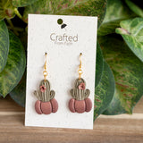 Potted Pumpkin Succulent Dangles