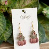 Potted Pumpkin Succulent Dangles