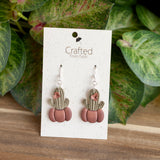 Potted Pumpkin Succulent Dangles
