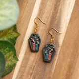 Dark Academia Coffin Dangles