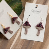 Moonlit Toadstool Dangles