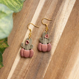 Potted Pumpkin Succulent Dangles