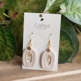 Crystal Pumpkin Dangles