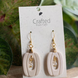 Crystal Pumpkin Dangles