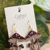 Moss & Mushroom Dangles