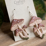 Moss & Mushroom Dangles