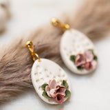 Floral Easter Egg Dangles