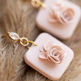 Mini Neutal Floral Squares