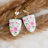 Rose Shield Dangles