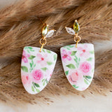 Rose Shield Dangles