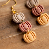 Triple Pumpkin Dangle