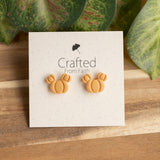 Mini Pumpkin Ear Studs