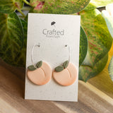 Just Peachy Hoops