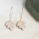 Speckled Leaf Hoops