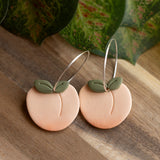 Just Peachy Hoops