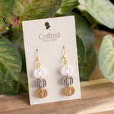 Triple Pumpkin Dangle