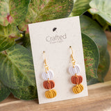 Triple Pumpkin Dangle
