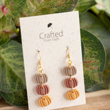 Triple Pumpkin Dangle