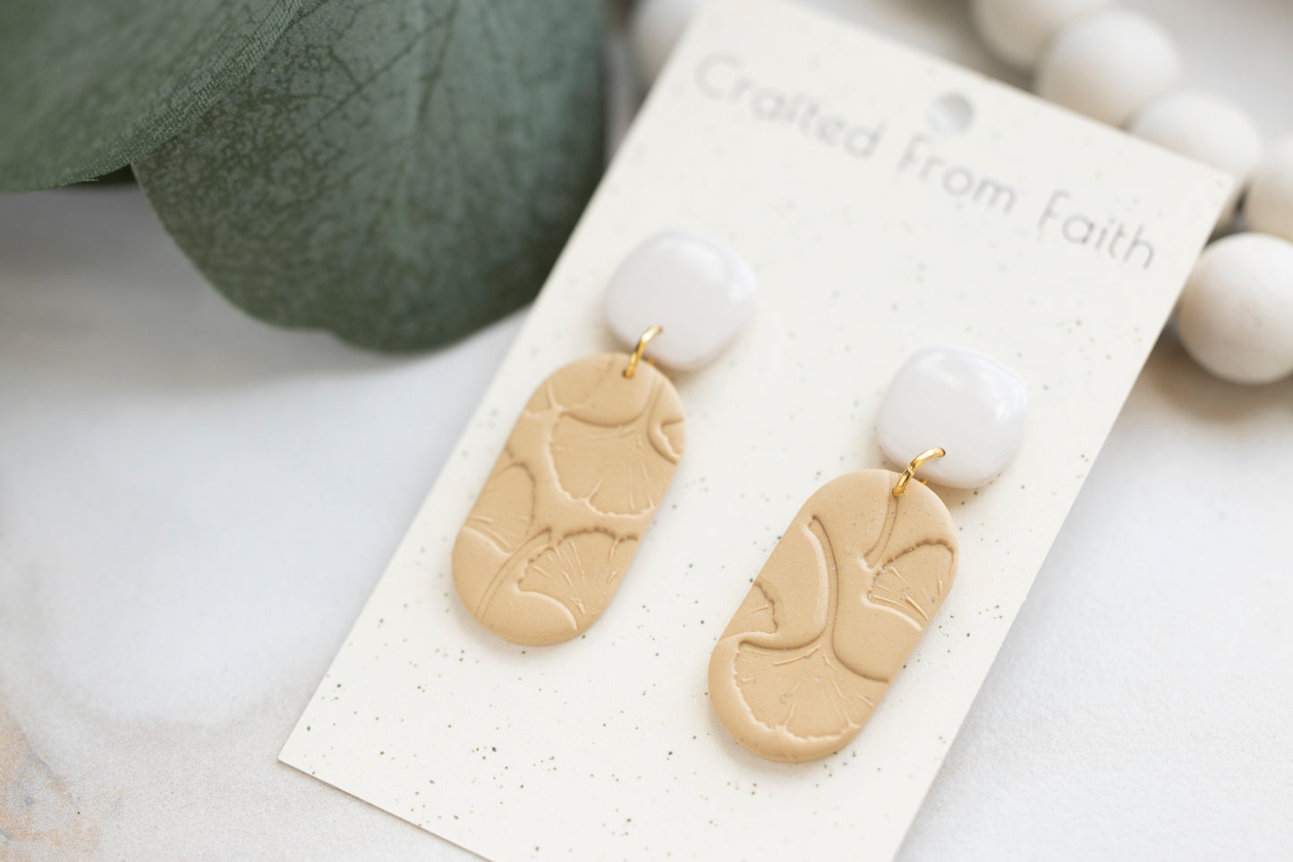 Ginkgo Boho Dangles