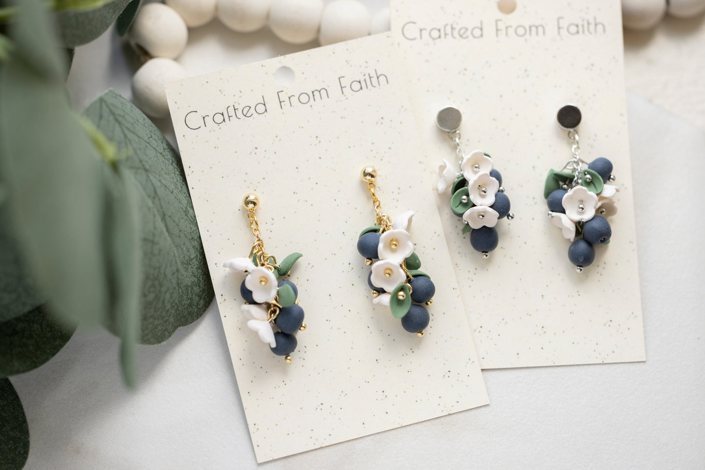 Layered Blueberry Dangles