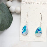 Ocean Stone Teardrop Dangles