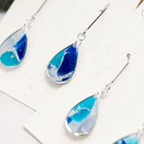 Ocean Stone Teardrop Dangles