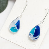 Ocean Stone Teardrop Dangles