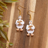 Salty Snack Goose Earrings