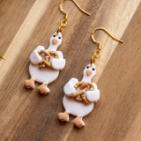 Salty Snack Goose Earrings