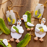 Goose & Gherkin Earrings