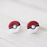 Poke Ball Earrings - Studs & Dangles