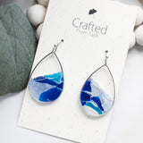 Ocean Stone Teardrop Dangles