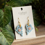 Sea Sparkle Narwhal Dangles