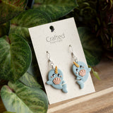 Sea Sparkle Narwhal Dangles