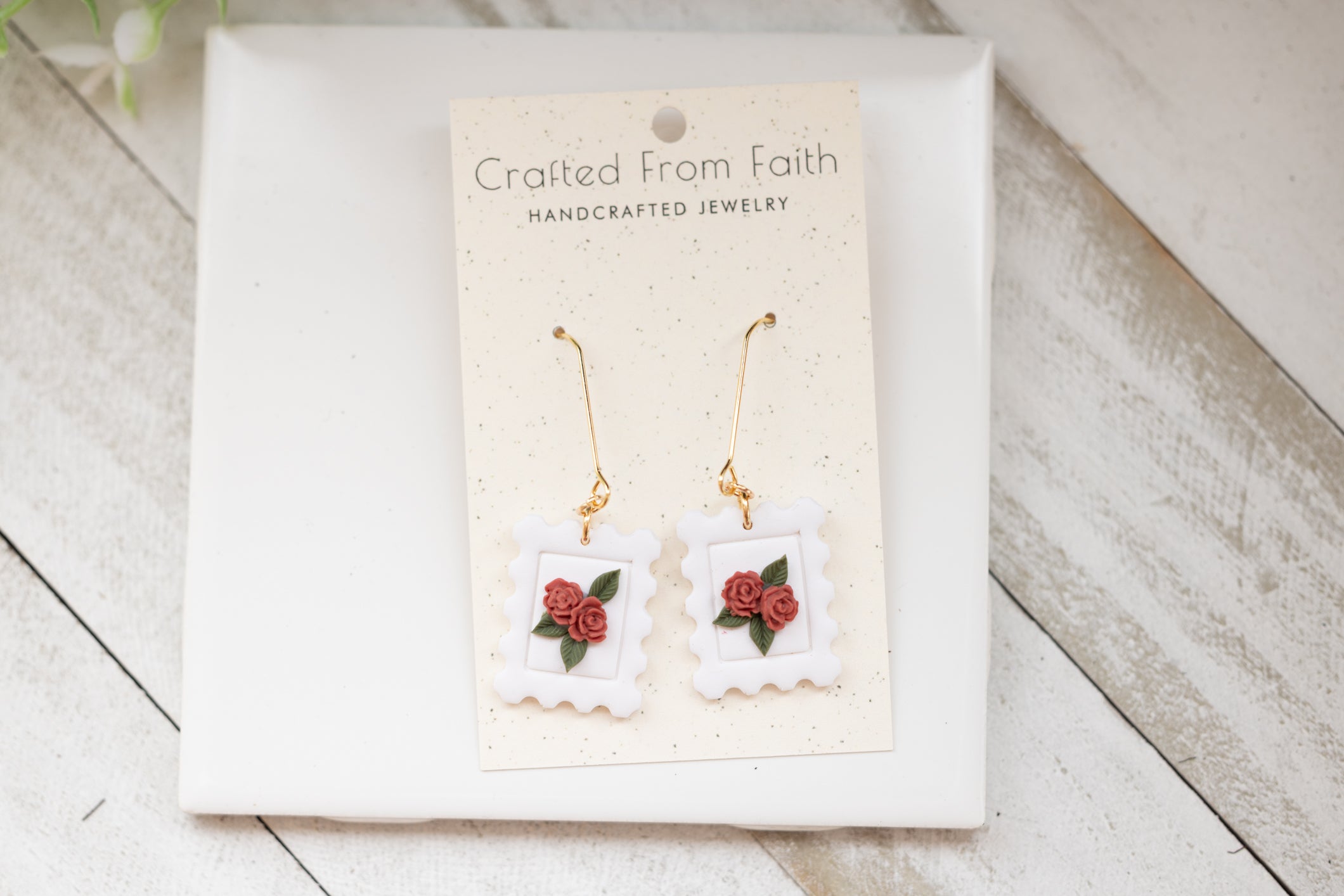 Postage Stamp Dangles