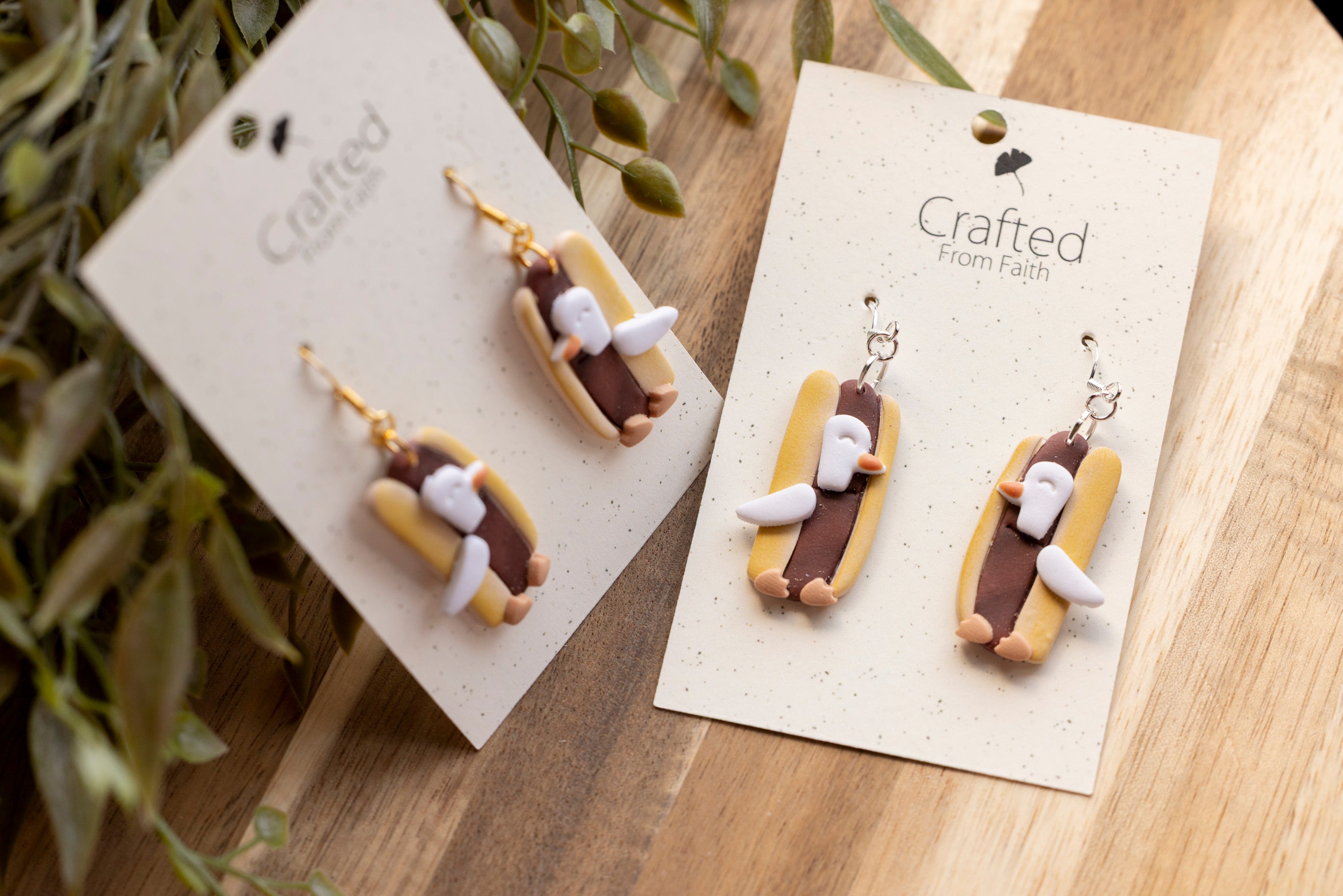 Wurst Goose Ever Earrings
