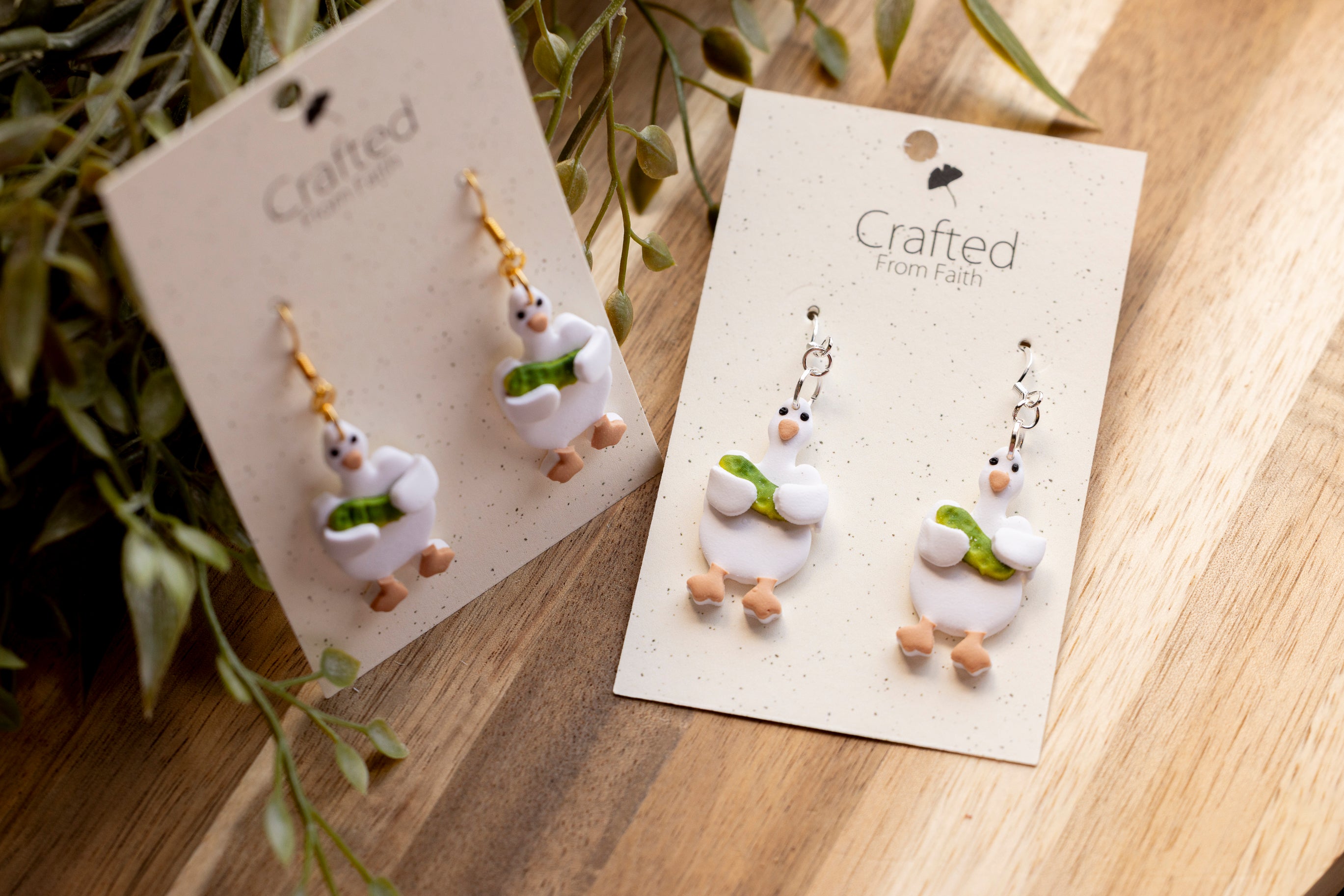 Goose & Gherkin Earrings