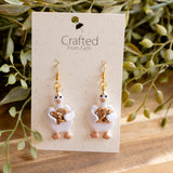 Salty Snack Goose Earrings